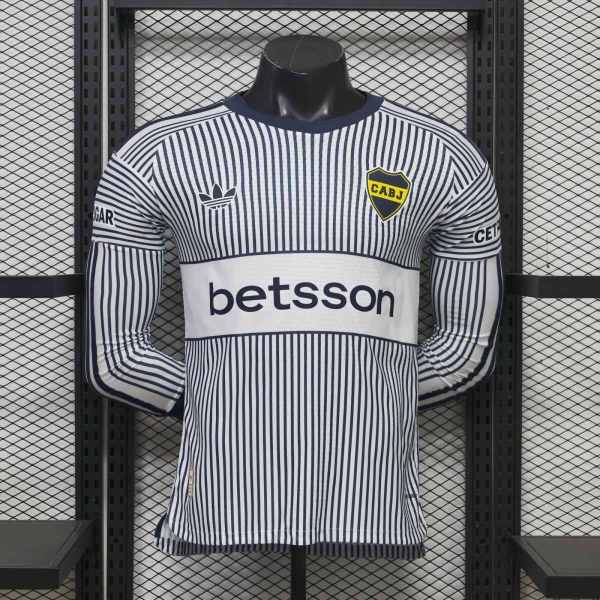 Player Version Boca Juniors 26/27 Away Long Sleeve Authentic Jersey