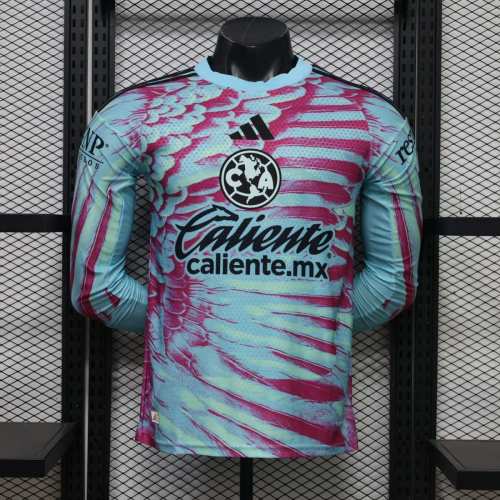 Player Version Club América 26/27 Goalkeeper Long Sleeve Authentic Jersey