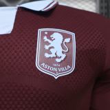 Player Version Aston Villa 26/27 Home Long Sleeve Authentic Jersey