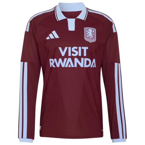 Player Version Aston Villa 26/27 Home Long Sleeve Authentic Jersey
