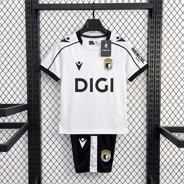 Kids Burgos CF 26/27 Home Jersey and Short Kit