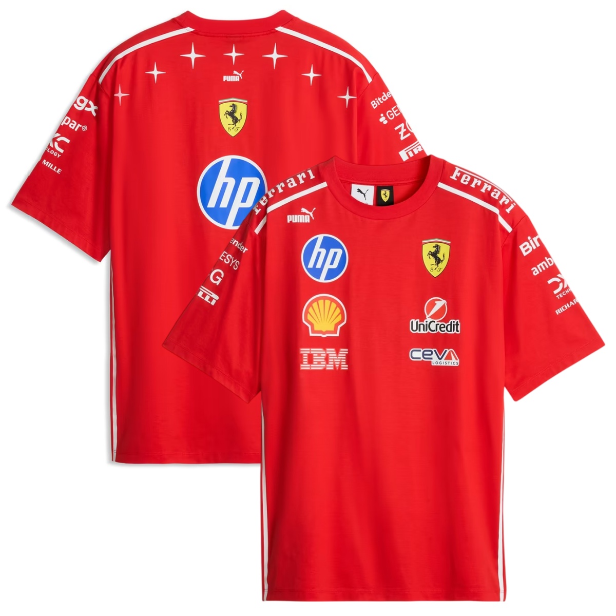Scuderia Ferrari F1 2026 Team Monza T-shirt