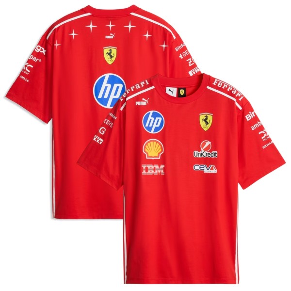Scuderia Ferrari F1 2026 Team Monza T-shirt