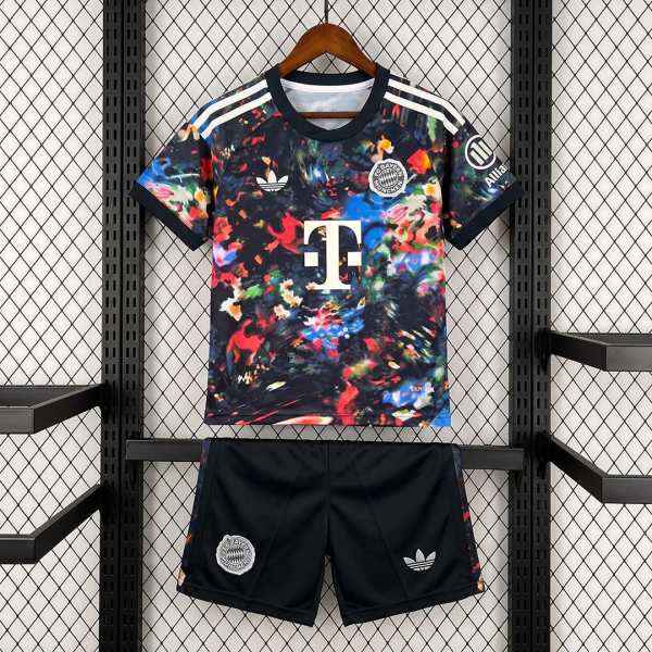 Kids FCB 26/27 Wiesn Jersey and Short Kit