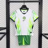 Kids Nigeria 2026 Away Jersey and Short Kit