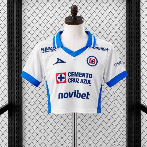 Women's Cruz Azul 26/27 Away Cropped Jersey