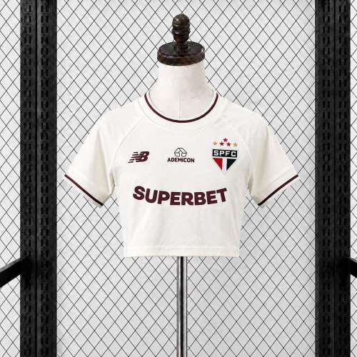 Women's São Paulo 26/27 Third Cropped Jersey