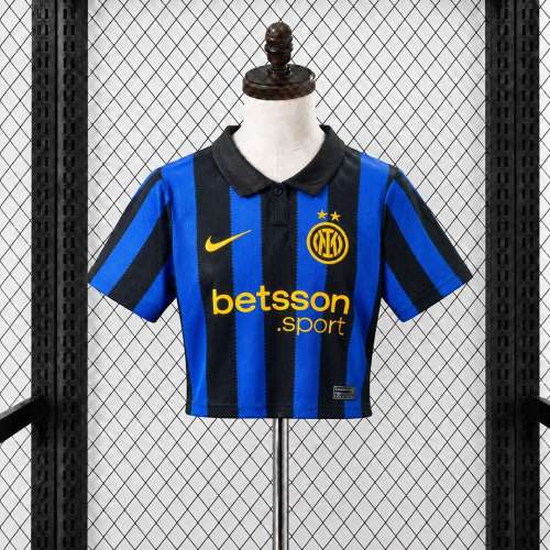 Women's Inter 26/27 Home Cropped Jersey