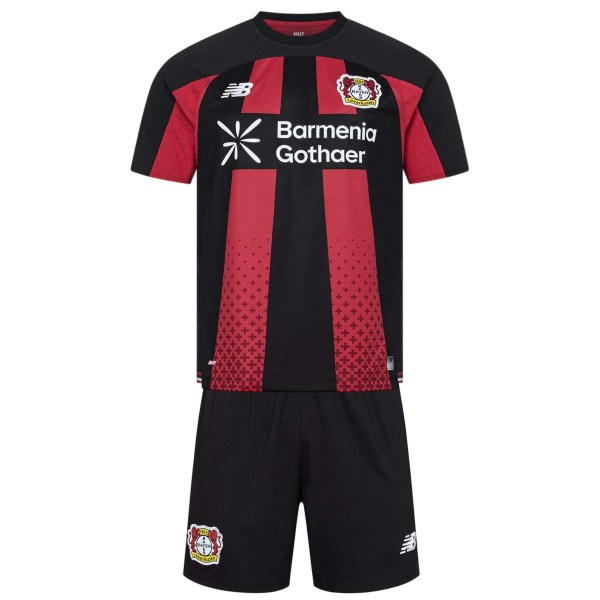 Kids Bayer 04 26/27 Home Jersey and Short Kit