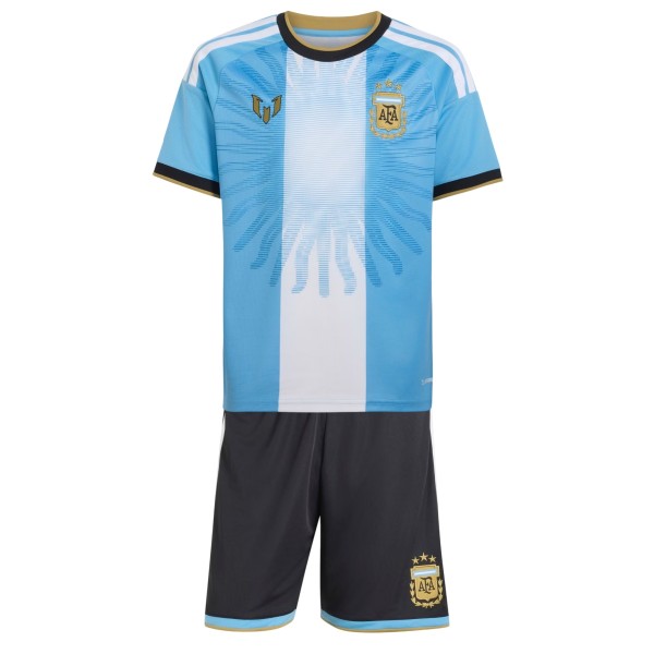 Kids Argentina Messi 2026 Special Jersey and Short Kit