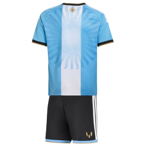 Kids Argentina Messi 2026 Special Jersey and Short Kit