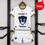 Kids Pumas UNAM 26/27 Away Jersey and Short Kit