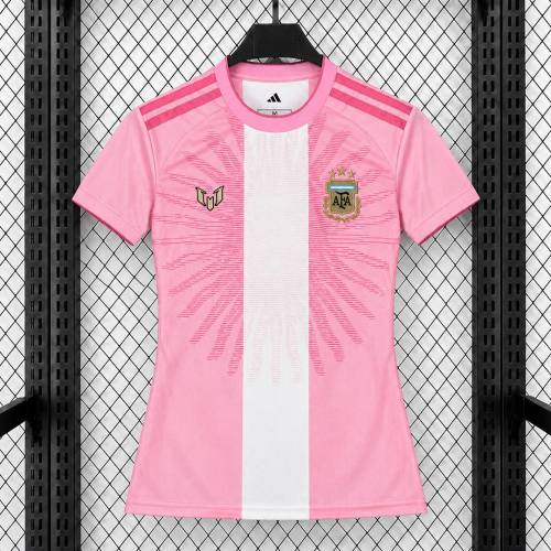 Thai Version Women's Messi Argentina 2026 Special Jersey
