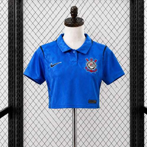 Women's Corinthians 26/27 Third Cropped Jersey