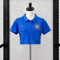 Women's Corinthians 26/27 Third Cropped Jersey Women's Corinthians 26/27 Third Cropped Jersey