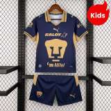 Kids Pumas UNAM 26/27 Home Jersey and Short Kit