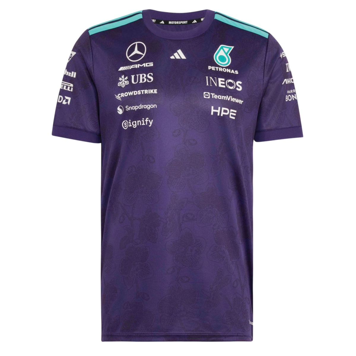 Mercedes AMG Petronas F1 2026 Singapore GP Team T-Shirt