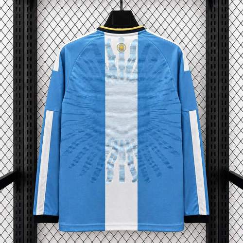 Thai Version Messi Argentina 2026 Special Long Sleeve Jersey