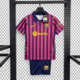 Kids Barcelona 27/28 Home Jersey and Short Kit