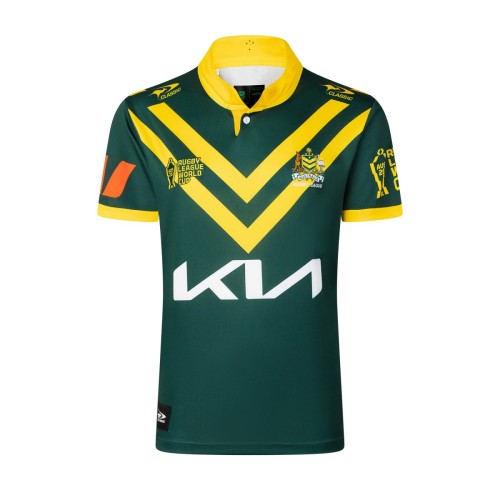 Kangaroos Australia 2026 RLWC Mens Home Rugby Jersey