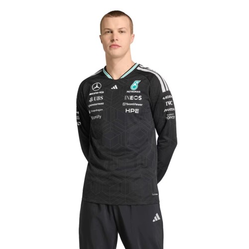 Mercedes AMG Petronas F1 2026 Team Authentic Driver Long Sleeve T-Shirt
