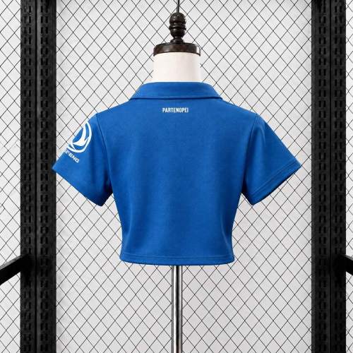 Women's SSC Napoli 26/27 Home Cropped Jersey