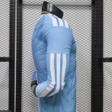 Player Version Messi Argentina 2026 Long Sleeve Authentic Jersey