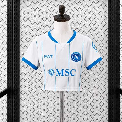 Women's SSC Napoli 26/27 Away Cropped Jersey