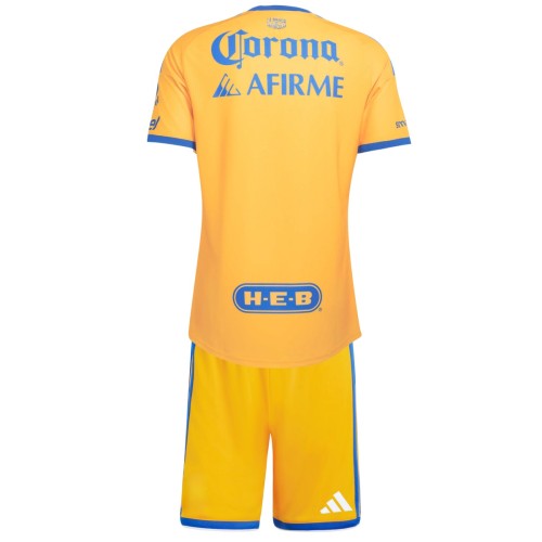 Player Version Kids Tigres UANL 26/27 Home Authentic Kit