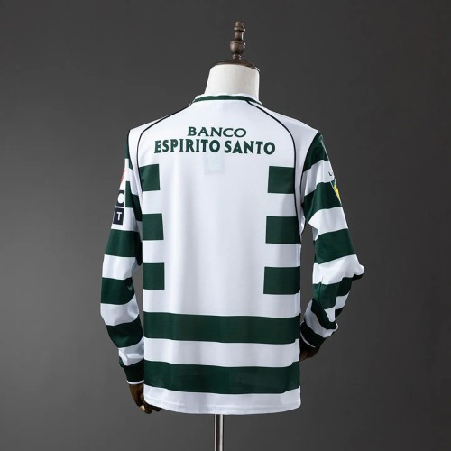 Sporting CP 2002/2003 Home Retro Long Sleeve Jersey
