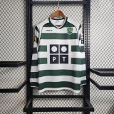 Sporting CP 2002/2003 Home Retro Long Sleeve Jersey