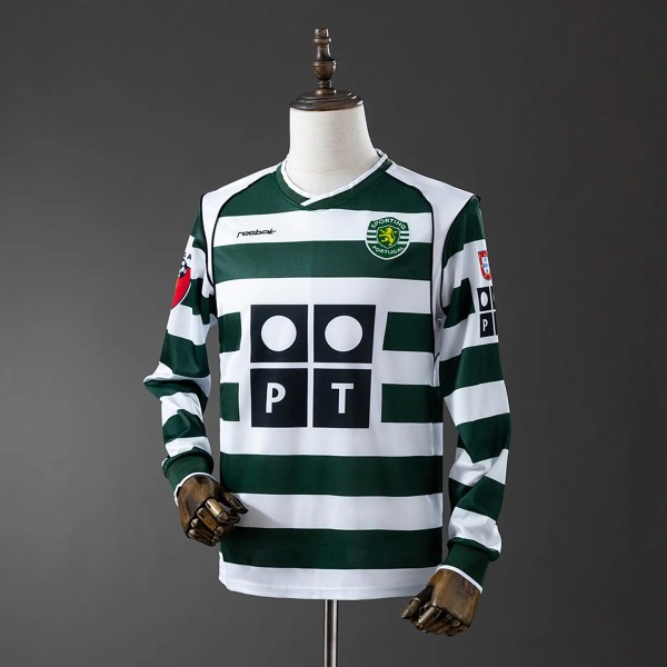 Sporting CP 2002/2003 Home Retro Long Sleeve Jersey