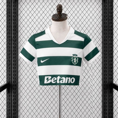 Women's Sporting CP 26/27 Home Cropped Jersey
