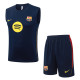 Barcelona 26/27 Sleeveless Jersey and Shorts Set - D26085