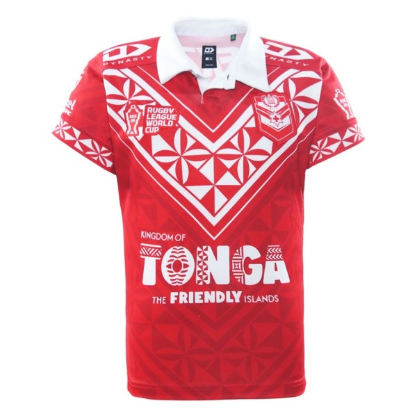 Tonga 2026 RLWC Mens Home Rugby Jersey