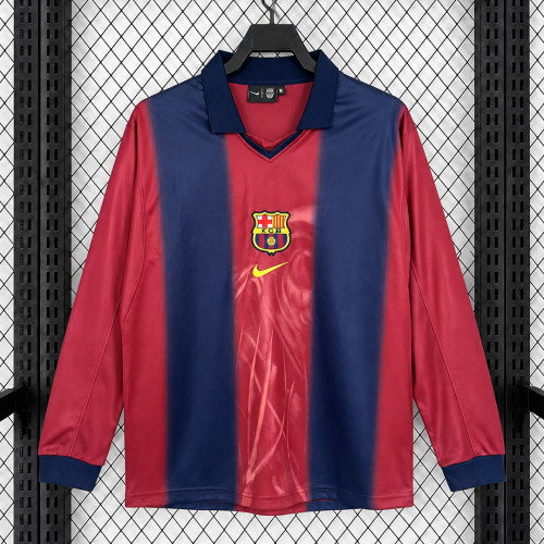 Thai Version Barcelona 26/27 Retro Long Sleeve Jersey
