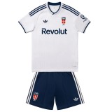 Kids Como 1907 26/27 Away Jersey and Short Kit