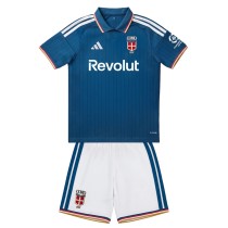 Kids Como 1907 26/27 Home Jersey and Short Kit