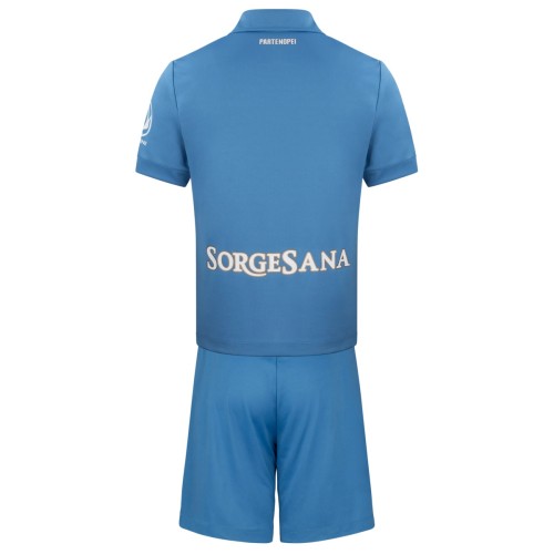 Kids SSC Napoli 26/27 Home Jersey and Short Kit