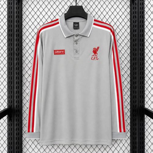 Thai Version LIV 26/27 Retro Long Sleeve Polo