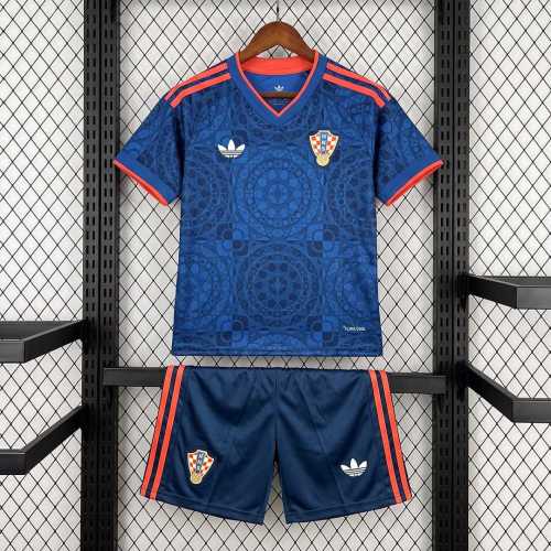 Kids Croatia 26/27 Away Jersey and Short Kit