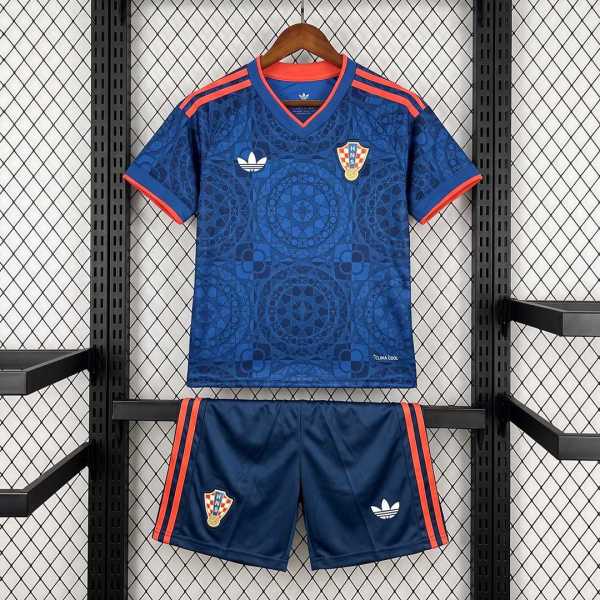 Kids Croatia 26/27 Away Jersey and Short Kit