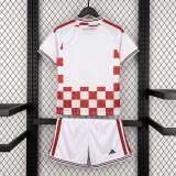 Kids Croatia 26/27 Home Jersey and Short Kit