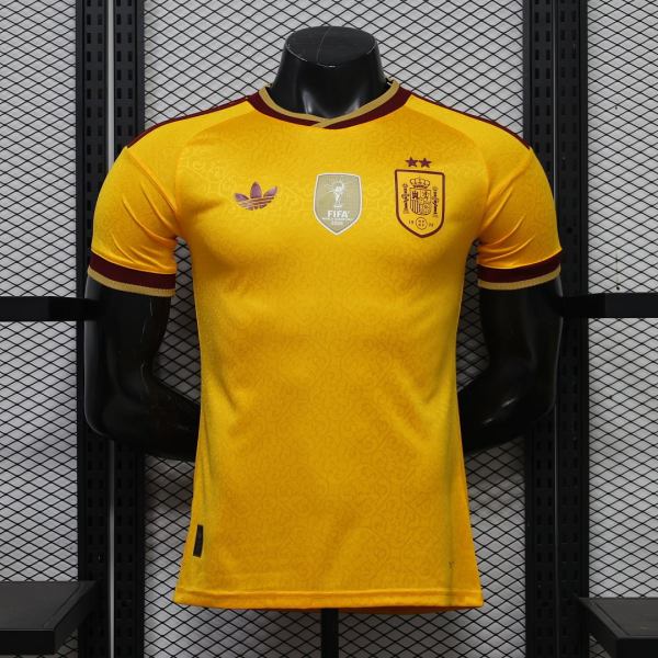 Player Version Spain 2026 Special Authentic Jersey - 2 Stars