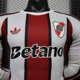 Player Version River Plate 26/27 Away Long Sleeve Authentic Jersey