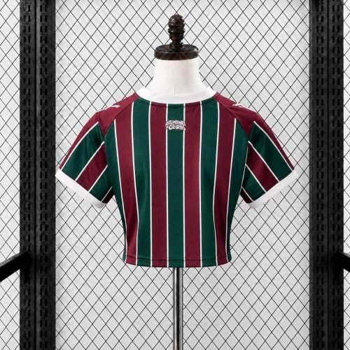 Women's Fluminense 26/27 Home Cropped Jersey