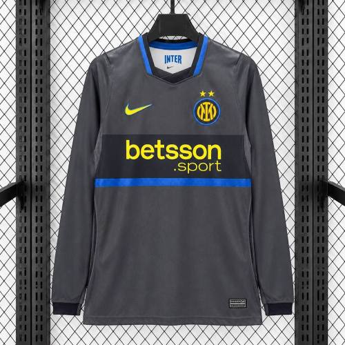 Thai Version Inter 26/27 Third Long Sleeve Jersey