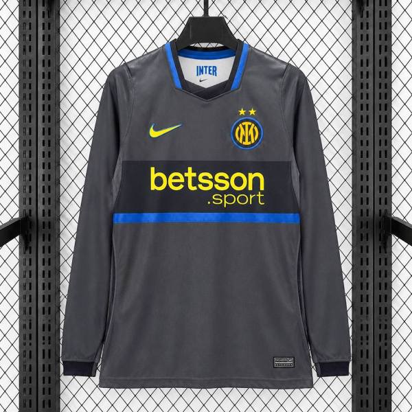 Thai Version Inter 26/27 Third Long Sleeve Jersey
