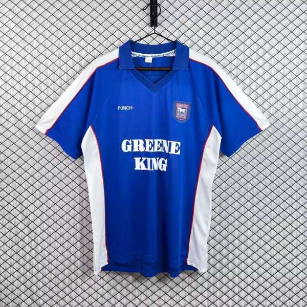 Ipswich Town 1999/2001 Home Retro Jersey