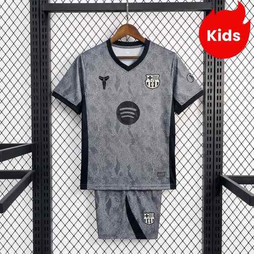 Kids Barcelona 26/27 Goalkeeper Jersey and Short Kit